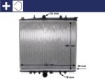 MAHLE Radiator, racire motor MAHLE BEHR CR 1435 000S (CR 1435 000S)