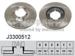 NIPPARTS Disc frana NIPPARTS J3300512 (J3300512)
