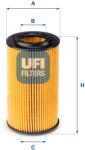 UFI Filtru ulei UFI 25.072. 00 (25.072.00)