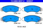 ATE set placute frana, frana disc ATE 13.0460-5837.2 (13.0460-5837.2)