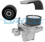 DAYCO Set curea transmisie cu caneluri DAYCO KPV523 (KPV523)
