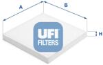 UFI Filtru, aer habitaclu UFI 53.384. 00 (53.384.00)