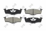 DEPO set placute frana, frana disc DEPO 231-01-080 (231-01-080)