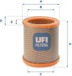 UFI Filtru aer UFI 27.258. 00 (27.258.00)