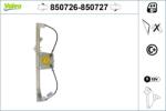 VALEO Mecanism actionare geam VALEO 850726 (850726)
