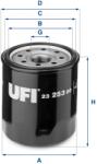 UFI Filtru ulei UFI 23.253. 00 (23.253.00) - automobilus - 26,20 RON