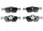 ASHIKA set placute frana, frana disc ASHIKA 50-03-315 (50-03-315)