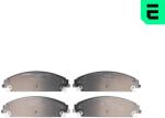 OPTIMAL set placute frana, frana disc OPTIMAL BP-12578 (BP-12578)