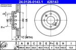 ATE Disc frana ATE 24.0126-0143.1 (24.0126-0143.1)