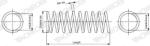 MONROE Arc spiral MONROE SPRINGS SP5005 (SP5005)