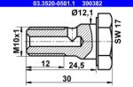 ATE Surub gaurit ATE 03.3520-0501.1 (03.3520-0501.1)
