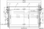 TYC Radiator, racire motor TYC 715-0006-R (715-0006-R)