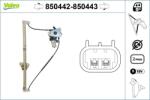 VALEO Mecanism actionare geam VALEO 850442 (850442)