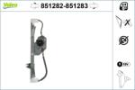 VALEO Mecanism actionare geam VALEO 851282 (851282) - automobilus
