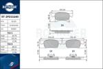 ROTINGER set placute frana, frana disc ROTINGER RT 2PD31640 (RT 2PD31640)