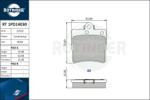 ROTINGER set placute frana, frana disc ROTINGER RT 1PD14030 (RT 1PD14030)