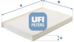 UFI Filtru, aer habitaclu UFI 53.391. 00 (53.391.00) - automobilus