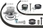 TOPRAN Set pompa apa + curea dintata TOPRAN 112 971 (112 971)