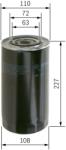 Bosch Filtru ulei BOSCH 0 451 301 156 (0 451 301 156)