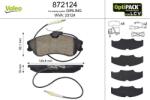 VALEO set placute frana, frana disc VALEO OPTIPACK for LCV 872124 (872124)