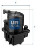 UFI filtru combustibil UFI 24.087. 00 (24.087.00)