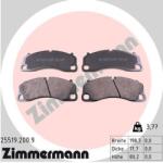 ZIMMERMANN set placute frana, frana disc ZIMMERMANN pb: z 25519.200. 9 (25519.200.9)