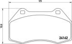 BREMBO set placute frana, frana disc BREMBO PRIME LINE P 68 036 (P 68 036)