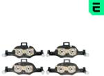 OPTIMAL set placute frana, frana disc OPTIMAL BP-12869 (BP-12869)