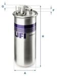 UFI filtru combustibil UFI 24.001. 00 (24.001.00)