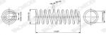 MONROE Arc spiral MONROE SPRINGS SE0476 (SE0476)
