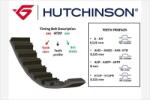 HUTCHINSON Curea de distributie HUTCHINSON 154 AHD 30 (154 AHD 30)