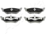 ASHIKA set placute frana, frana disc ASHIKA 51-00-016 (51-00-016)