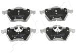 ASHIKA set placute frana, frana disc ASHIKA 50-00-0312 (50-00-0312)