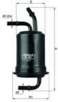 MAHLE filtru combustibil MAHLE KL 487 (KL 487)