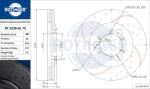 ROTINGER Disc frana ROTINGER GRAPHITE DRILLED & SLOTTED PLUS RT 2230-GL T5 (RT 2230-GL T5)