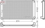 DENSO Radiator, racire motor DENSO DRM50149 (DRM50149)