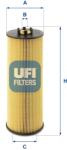 UFI Filtru ulei UFI 25.019. 00 (25.019.00)