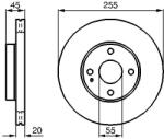 Bosch Disc frana BOSCH 0 986 478 996 (0 986 478 996)