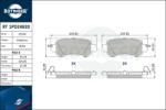 ROTINGER set placute frana, frana disc ROTINGER RT 1PD24820 (RT 1PD24820)