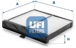 UFI Filtru, aer habitaclu UFI 53.365. 00 (53.365.00)