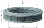 MAHLE Filtru aer MAHLE LX 552 (LX 552)