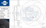 ROTINGER Disc frana ROTINGER GRAPHITE DRILLED & SLOTTED PLUS RT 20395-GL T5 (RT 20395-GL T5)
