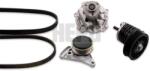 HEPU Pompa apa + Set curea transmisie cu caneluri HEPU PK05423 (PK05423) - automobilus