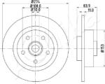 ASHIKA Disc frana ASHIKA 61-00-0704 (61-00-0704)