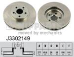 NIPPARTS Disc frana NIPPARTS J3302149 (J3302149)