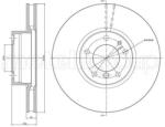 METELLI Disc frana METELLI 23-0693C (23-0693C)