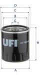 UFI Filtru ulei UFI 23.752. 00 (23.752.00)