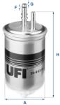 UFI filtru combustibil UFI 24.445. 00 (24.445.00)