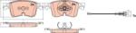 TRW set placute frana, frana disc TRW GDB2568 (GDB2568)