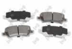 ABAKUS set placute frana, frana disc ABAKUS 231-02-031 (231-02-031)
